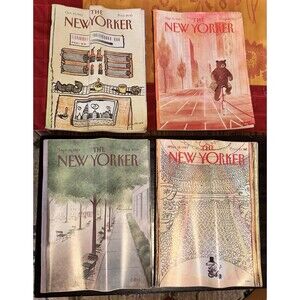 1983 NEW YORKER MAGAZINE LOT 4 ADDAMS - Charles E. Martin -Douglas Florian  ETC